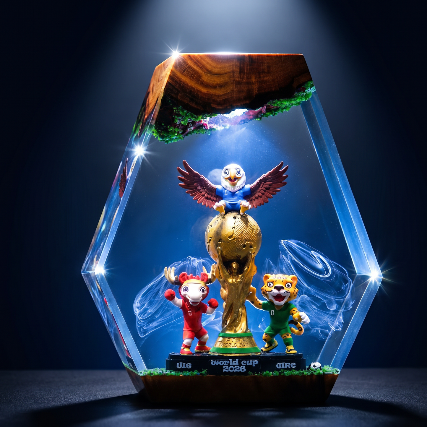 World Cup Resin Lamp