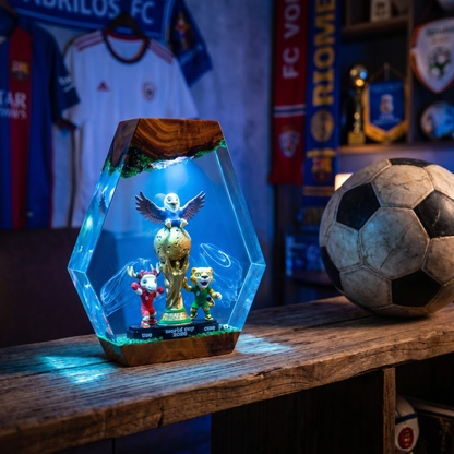 World Cup Resin Lamp